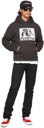 SEEKINGS Black B. Thom Stevenson Edition Girl Face Hoodie