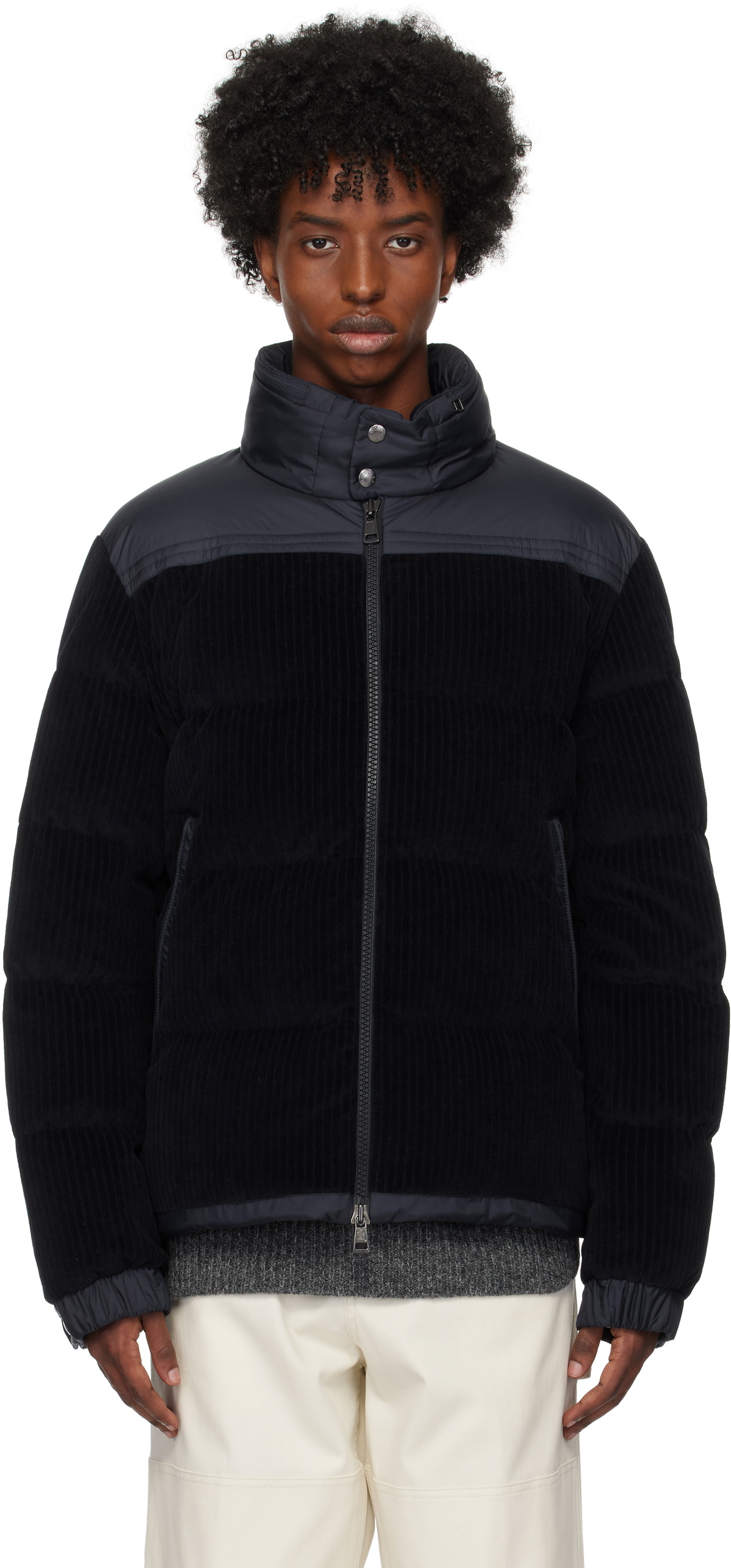 Moncler Navy Archivio Ciampac Down Jacket Moncler