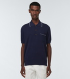 Brunello Cucinelli - Ribbed-knit polo shirt