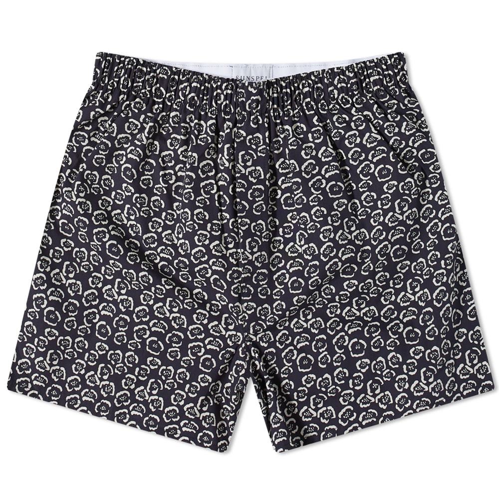 Sunspel Printed Boxer Shorts Sunspel