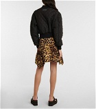 Stella McCartney - Cropped quilted bomber jacket