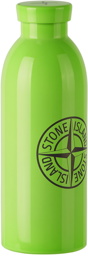 Stone Island Green Steel Water Bottle, 500 mL