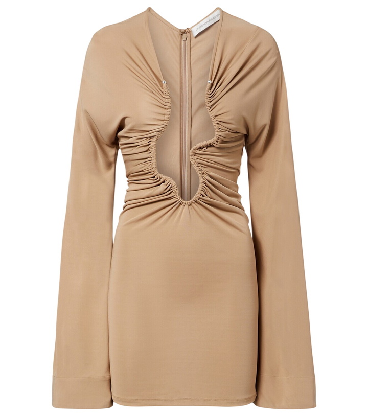 Photo: Christopher Esber Salacia ruched minidress