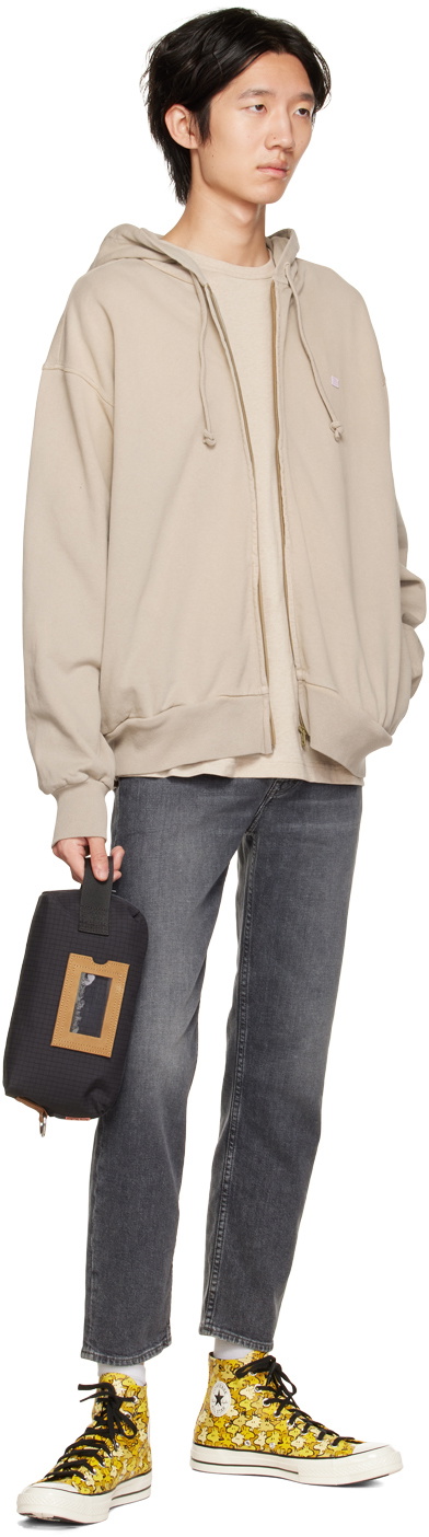 Acne Studios Beige Faded Hoodie