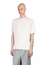 Études T-shirt In Beige Cotton