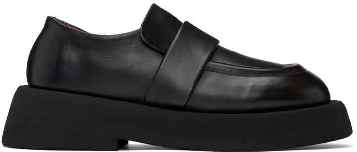 Photo: Marsèll Black Gomme Gommellone Loafers