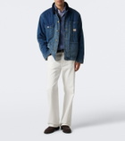 Polo Ralph Lauren Pony cable-knit cotton half-zip sweater