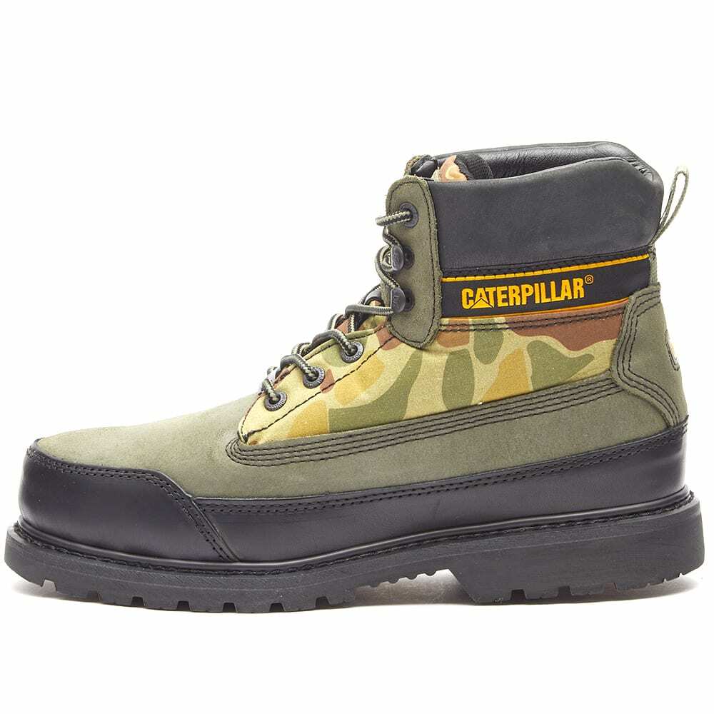 CAT x Nigel Cabourn Utah Boot in Black/Green