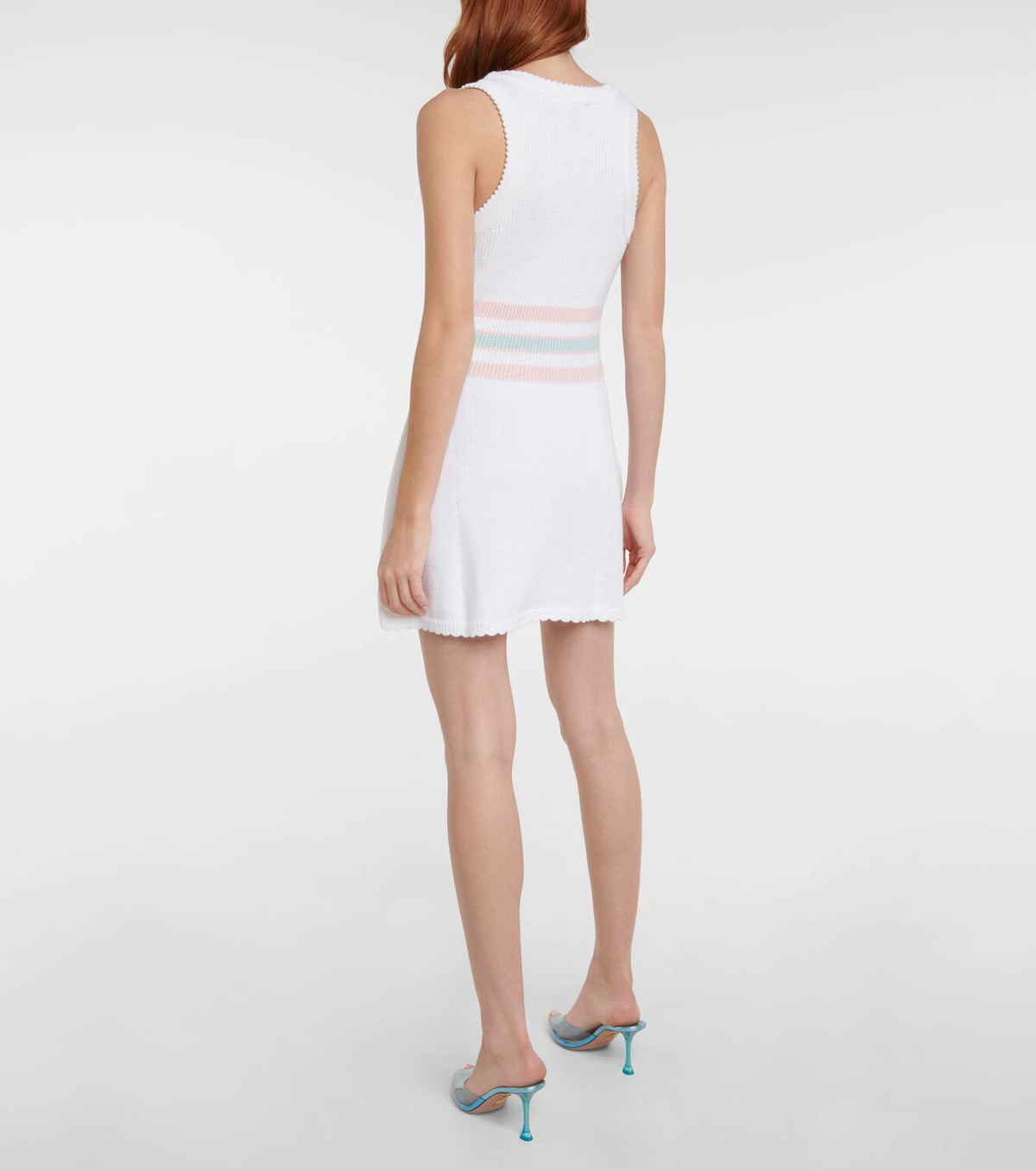 LoveShackFancy Indiana embroidered minidress