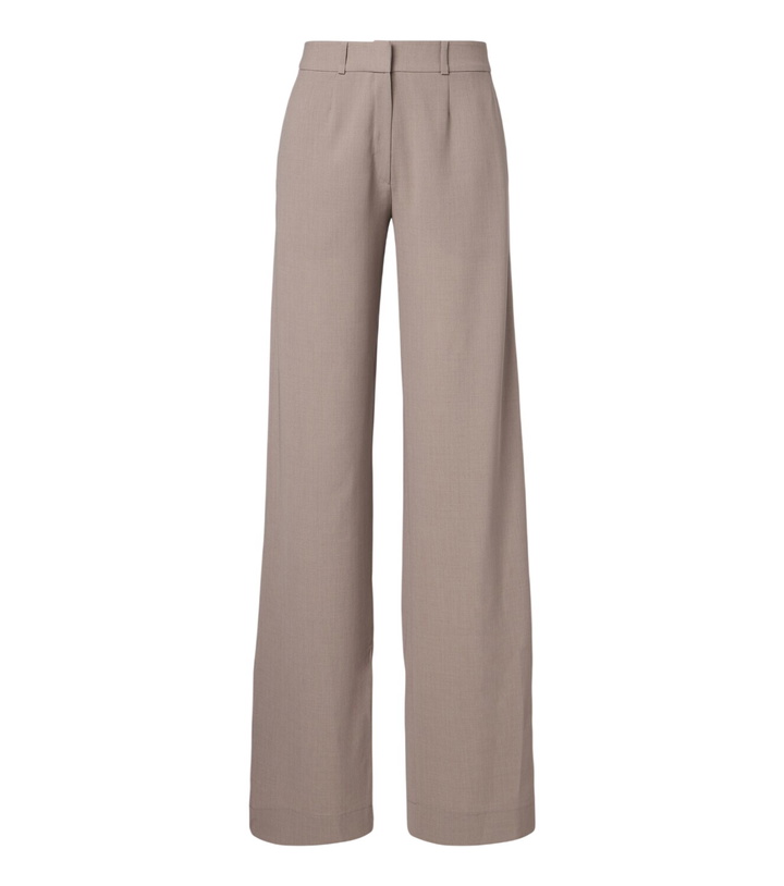 Photo: Georges Hobeika Mid-rise straight pants