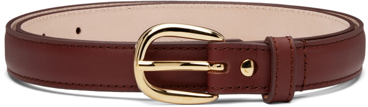Photo: A.P.C. Brown Rosette Belt