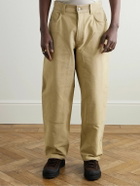 AGOLDE - RSVP Ewing Straight-Leg Cotton-Twill Carpenter Trousers - Neutrals