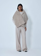 Max Mara Fringed Wool Scarf