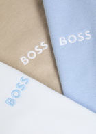 Boss Classic Logo-embroidered Cotton T-shirt set of Three White