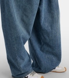 Loewe Draped wide-leg jeans