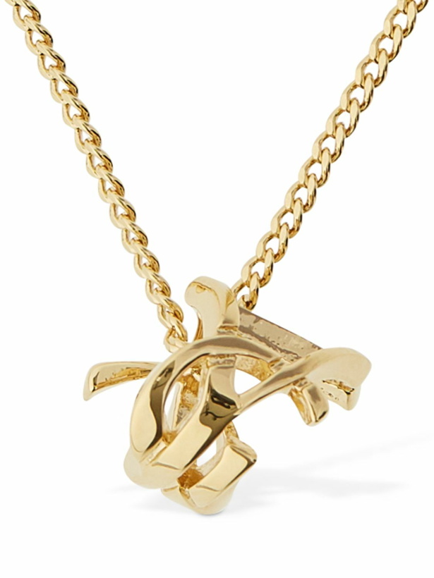 Photo: SAINT LAURENT - Ysl Twist Charm Chain Necklace