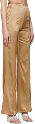 SUBSURFACE SSENSE Exclusive Gold Ribbon Trousers