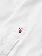 Incotex - Cotton Oxford Shirt - White