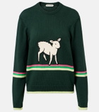 JW Anderson Embroidered cotton sweater