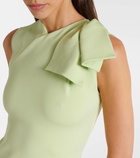 Roland Mouret Bow-detail midi dress