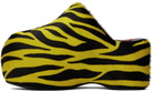 SIMONMILLER Yellow & Black Platform Bubble Slip-On Loafers