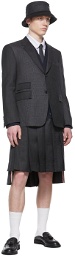 Thom Browne SSENSE Exclusive Gray Wool Kilt