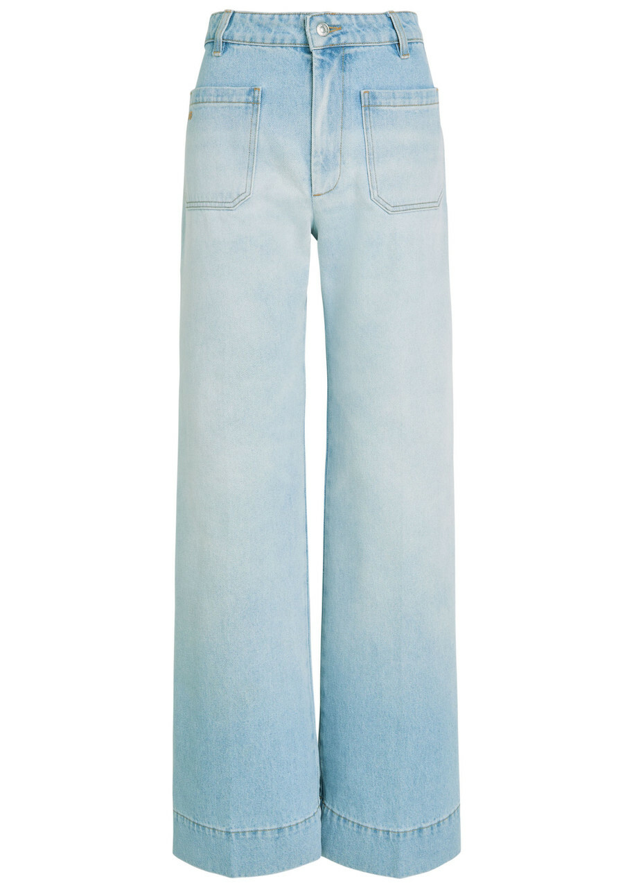 Victoria Beckham Alina Flared-leg Jeans Denim