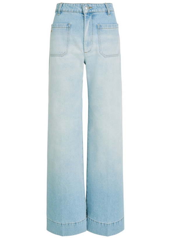 Photo: Victoria Beckham Alina Flared-leg Jeans Denim