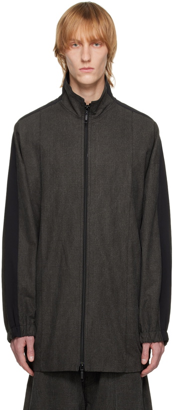 Photo: Y's Gray Epaulette Jacket