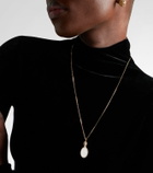 Yvonne Léon Joli Miroir 18kt and 9kt gold pendant necklace with citrines