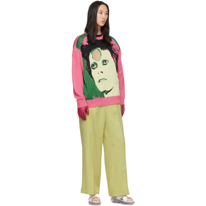 Undercover Pink David Bowie Sweater Undercover