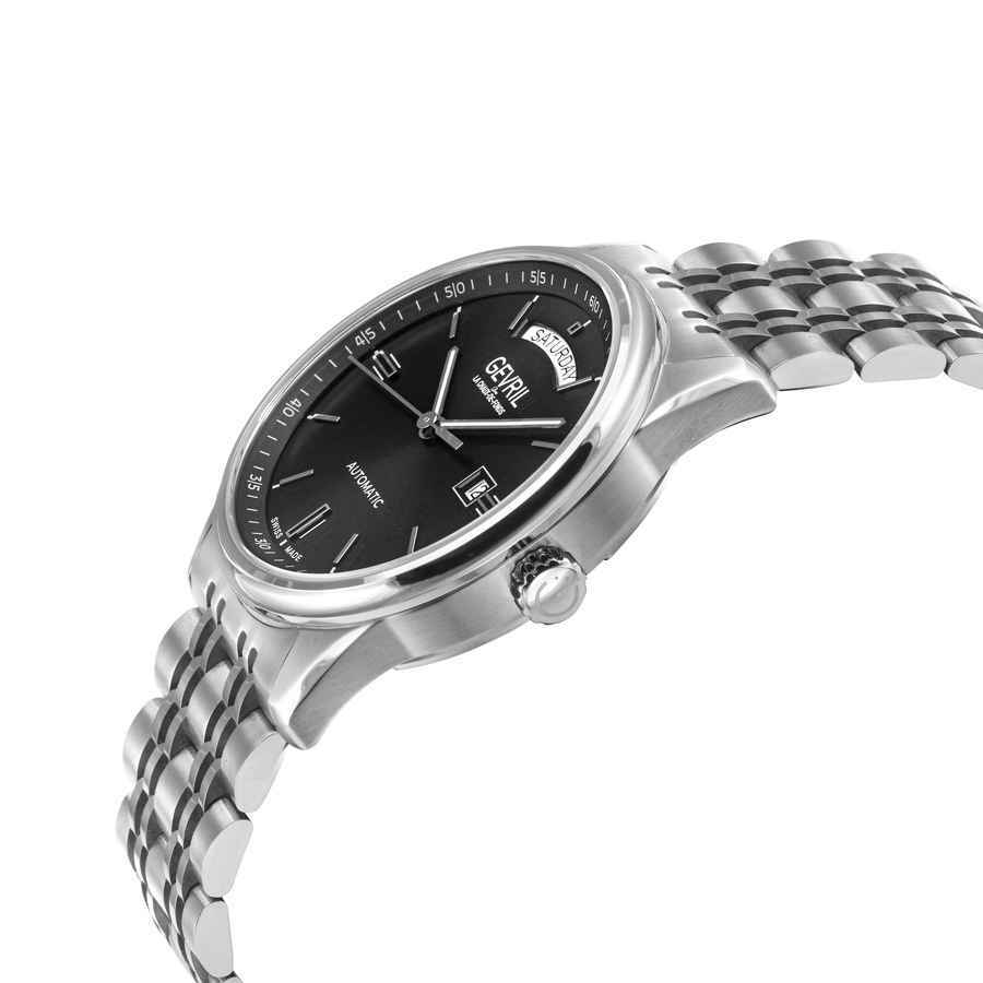 Gevril Excelsior Automatic Blue Dial Mens Watch 48207B