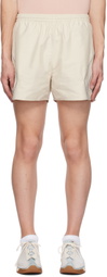 John Elliott Beige Paneled Shorts