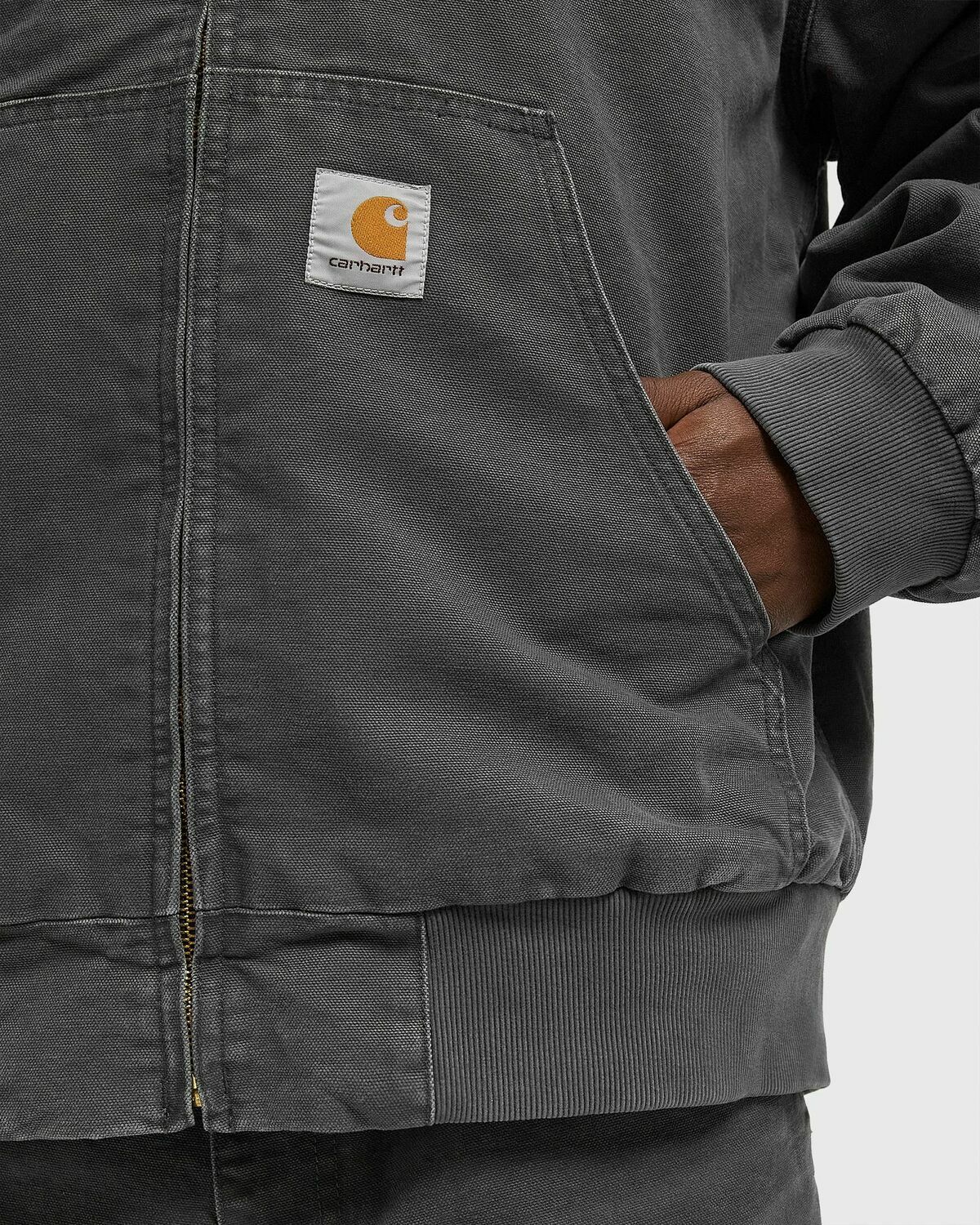 Carhartt WIP OG Active Jacket Grey Mens Denim Jacket