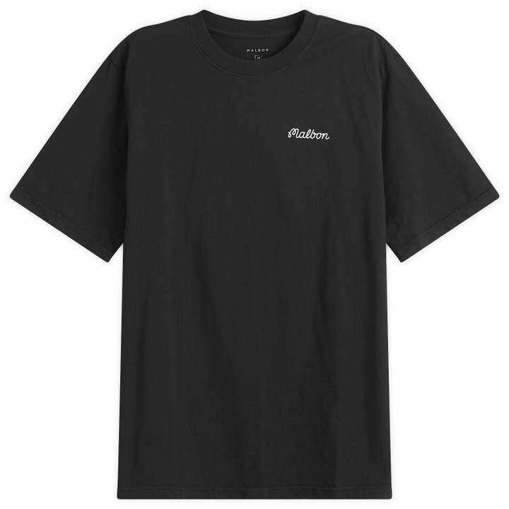 Photo: Malbon Men's Bermunda Baldwin T-Shirt in Black