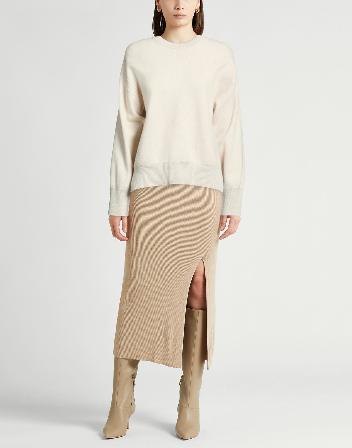 Peserico Womens Sweater Cream