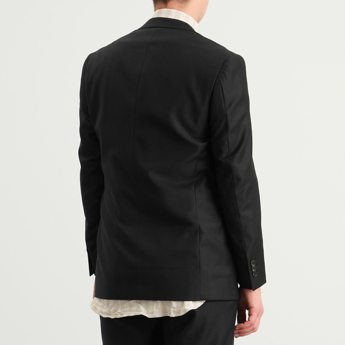 Carter Young Men's Elias Unstructured Blazer in Black