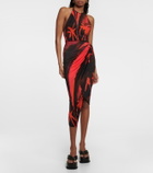 Louisa Ballou - Printed halterneck top