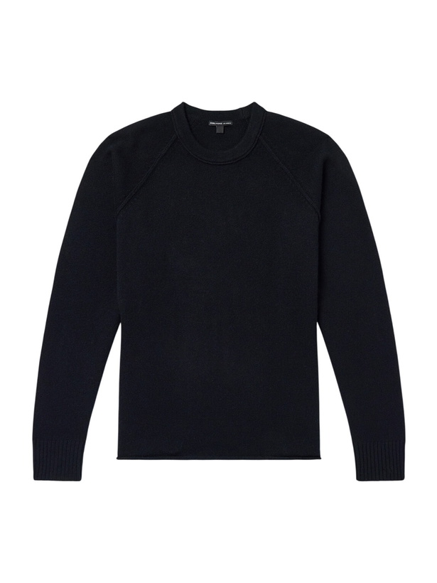 Photo: James Perse - Cashmere Sweater - Blue