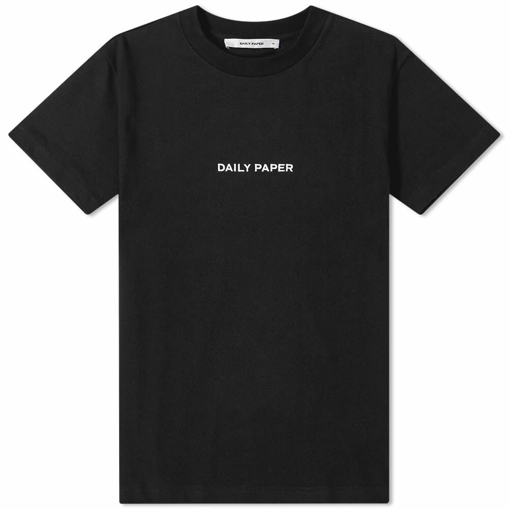 Merchandising waterval Hoofdkwartier Daily Paper Women's Estan T-Shirt in Black Daily Paper