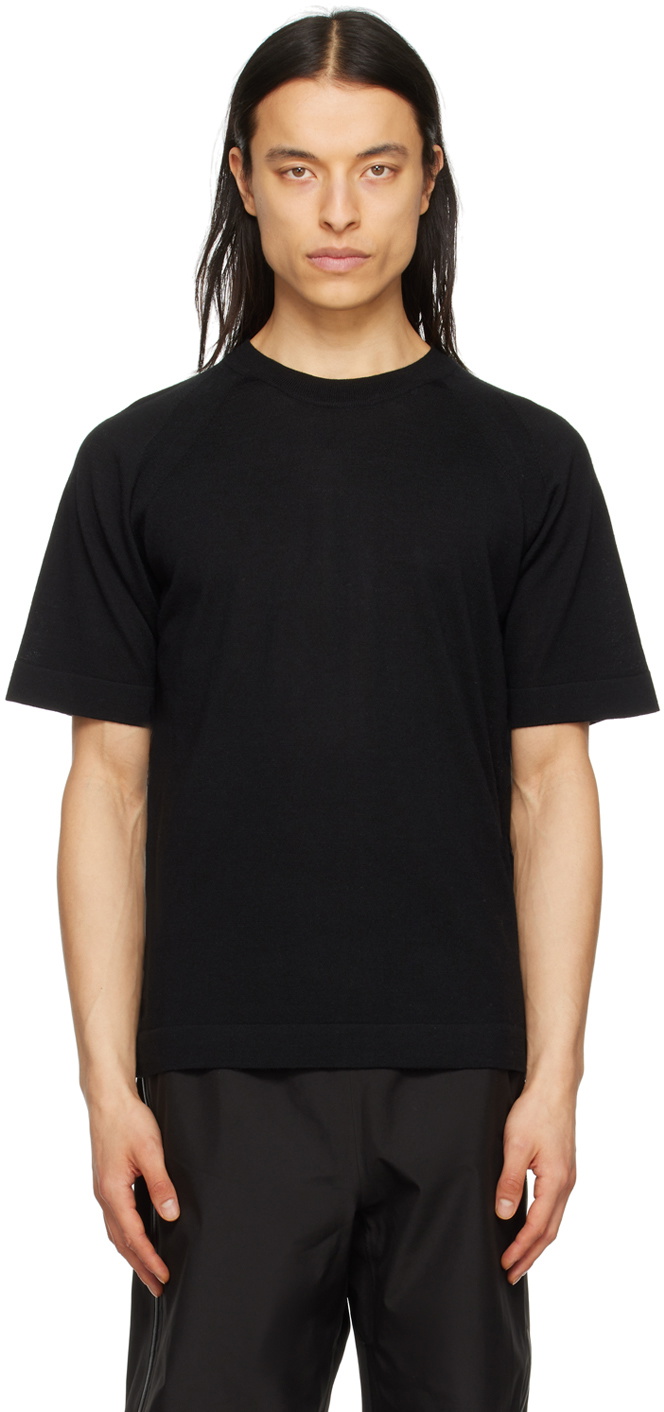 Norse Projects ARKTISK Black Raglan T-Shirt