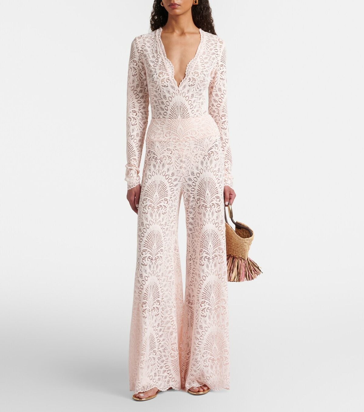 Alexandra Miro Ariella sheer lace bodysuit