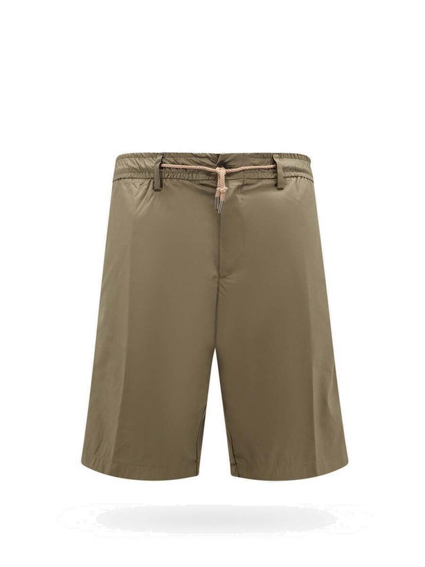 Photo: Nugnes 1920 Green Bermuda Shorts Mens Bermuda Short