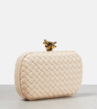 Bottega Veneta Knot leather clutch