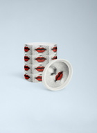 Fornasetti Large Nel Mentre Bocche Candle