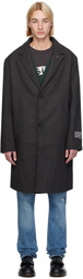 Ksubi Gray Battery Coat