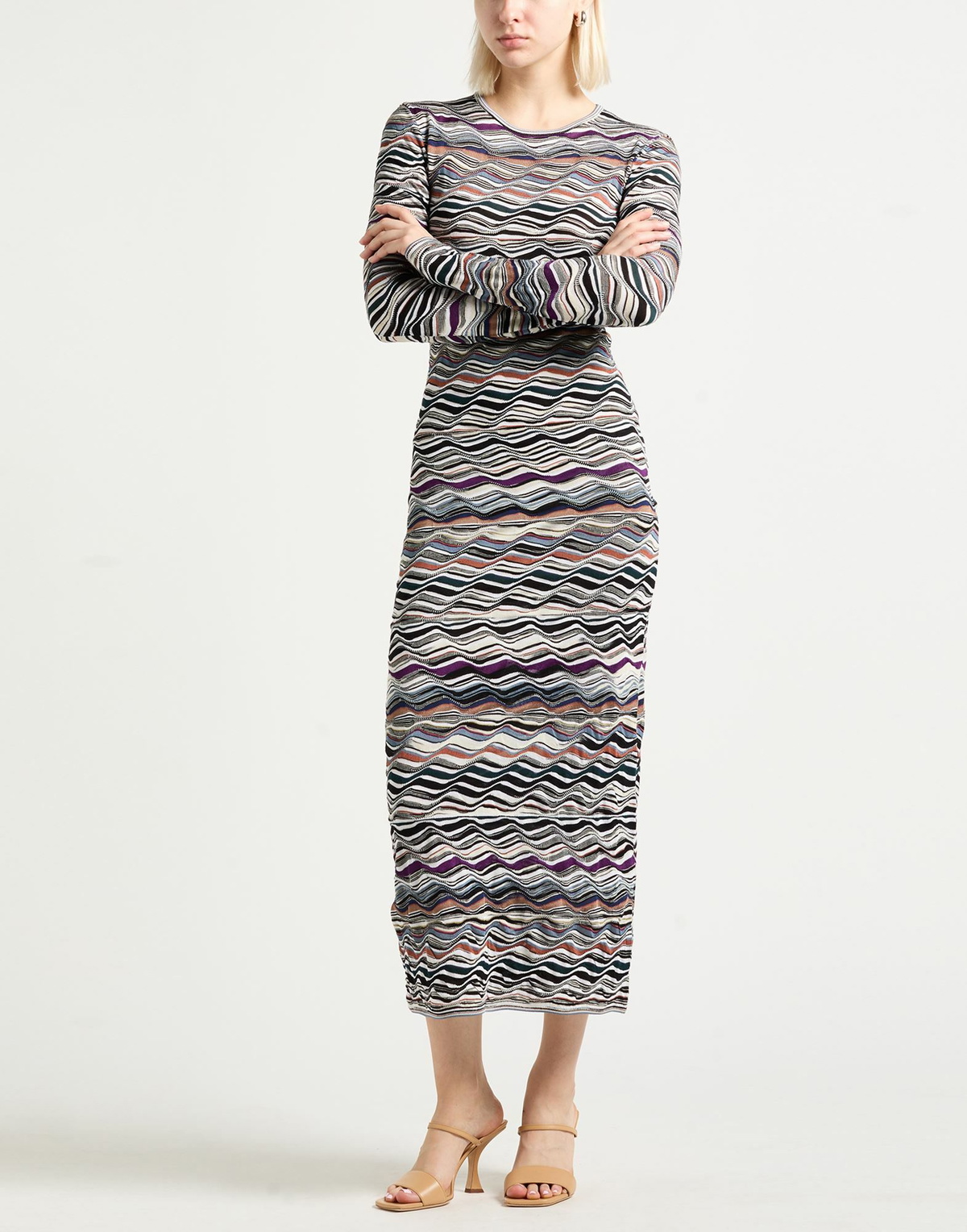 Missoni Womens Midi dress in Black