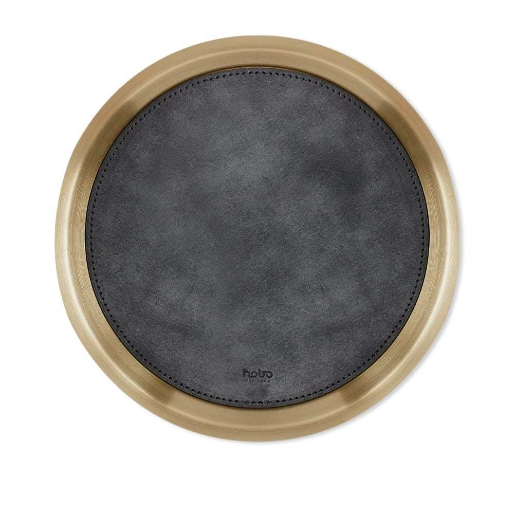 Photo: HOBO Small Brass & Leather Tray