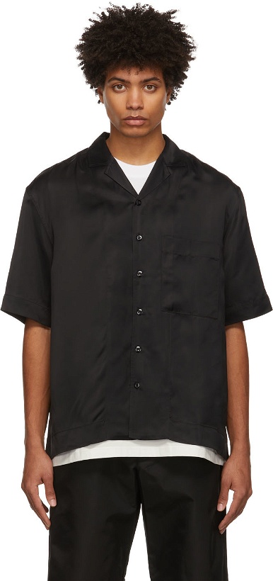 Photo: Song for the Mute Black Short Sleeve Box Shirt