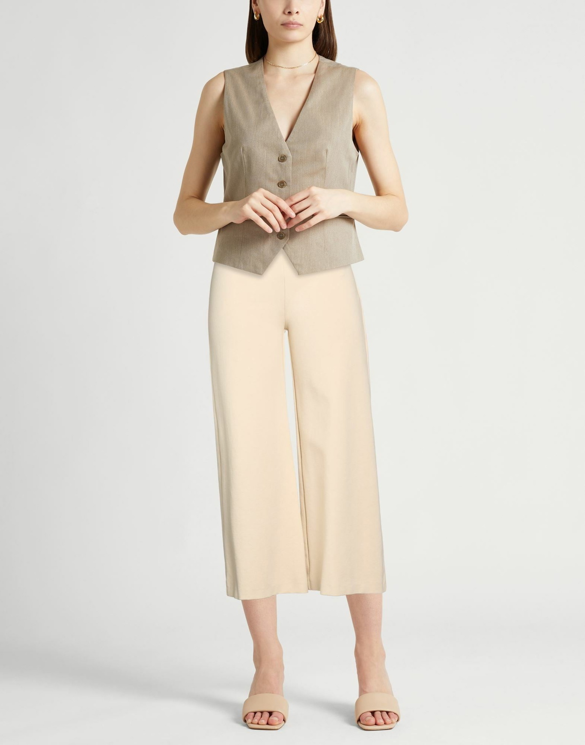 Jucca Womens Pants in Beige